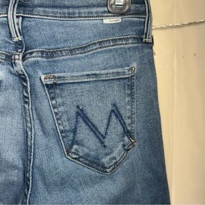 👖Authentic Mother Jeans: The Mid Rise Dazzler Ankle Skinny (Size: 25)
